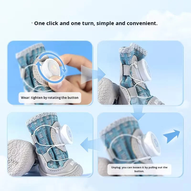 PawsBoots™ Non-Slip Plush Dog Shoes