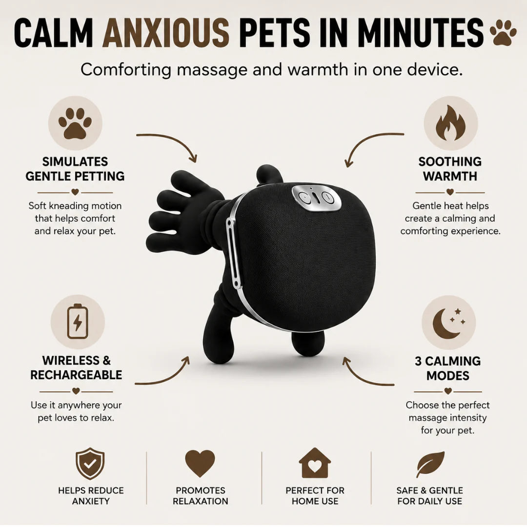 PetZen™ Calming Massage Vest for Dogs & Cats