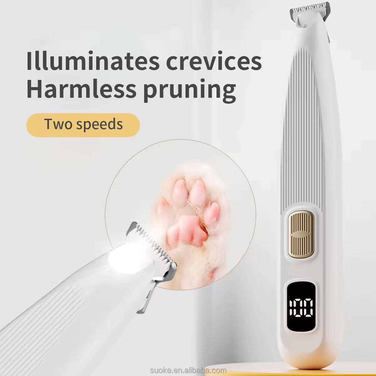 PawEase™ Professional Pets Paw Hair Trimmer
