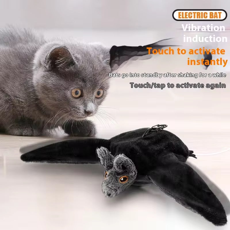 SmartFlap™ Interactive Flying Bat Toy for Cats