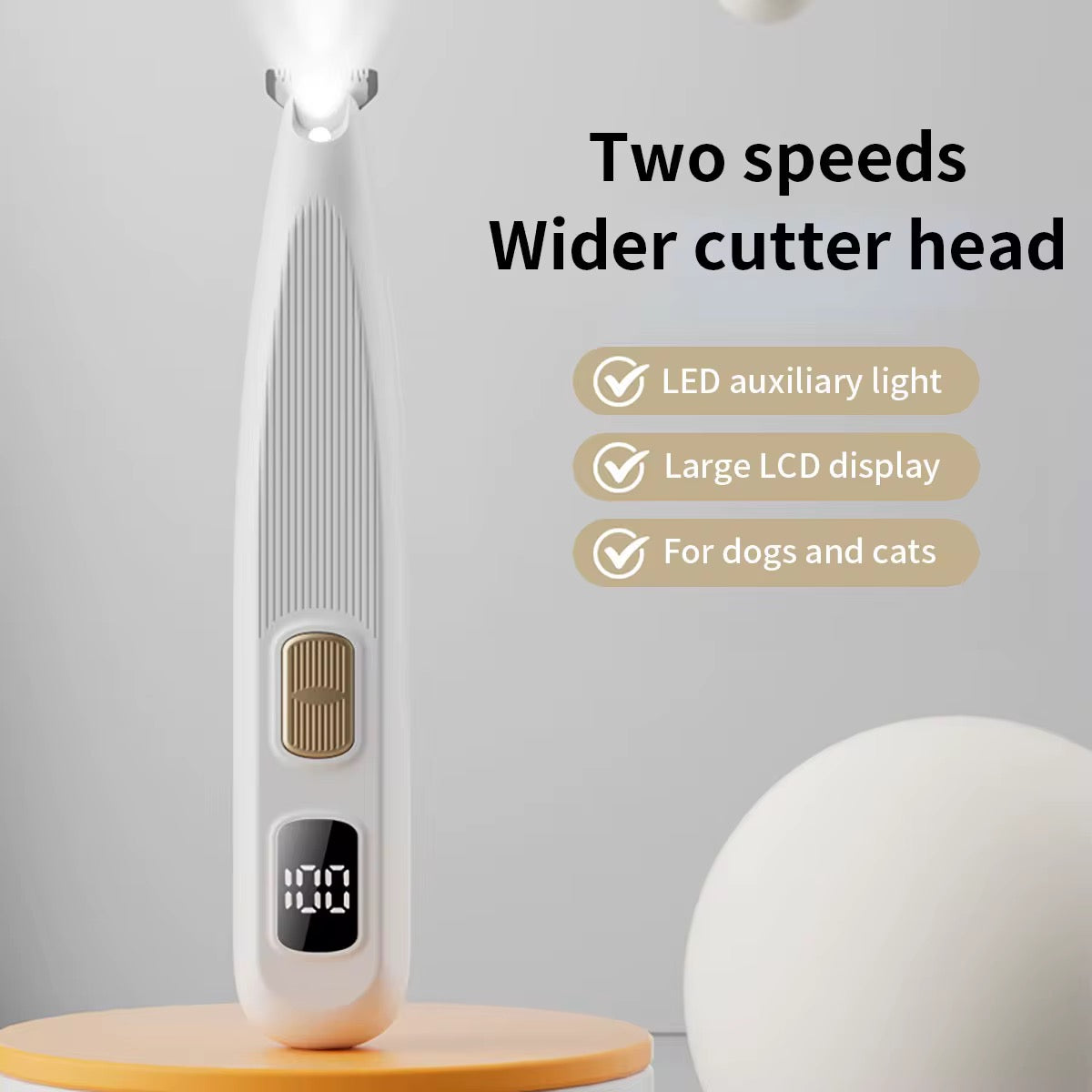 PawEase™ Professional Pets Paw Hair Trimmer