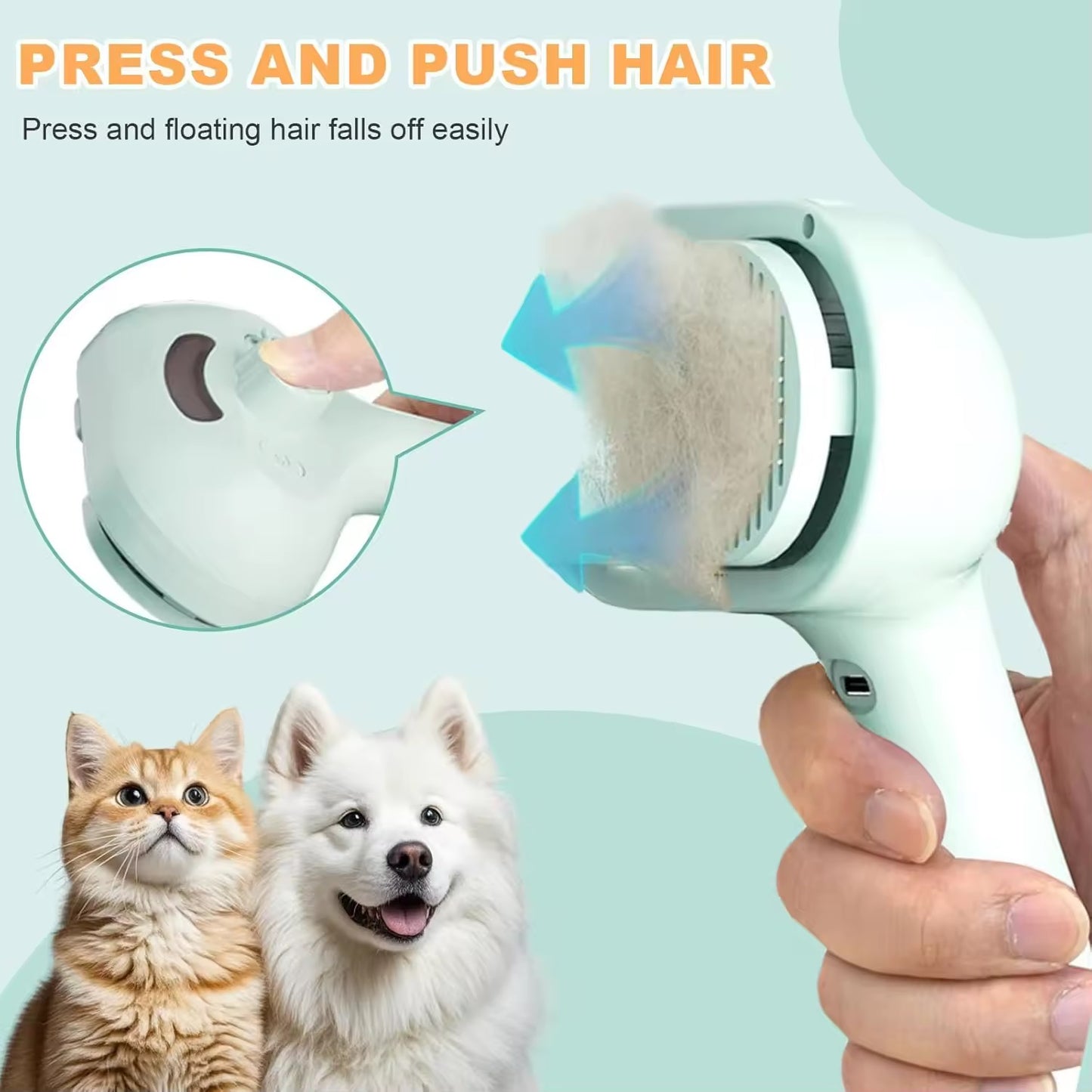 SteamGroom™ Luxury Pet Comb
