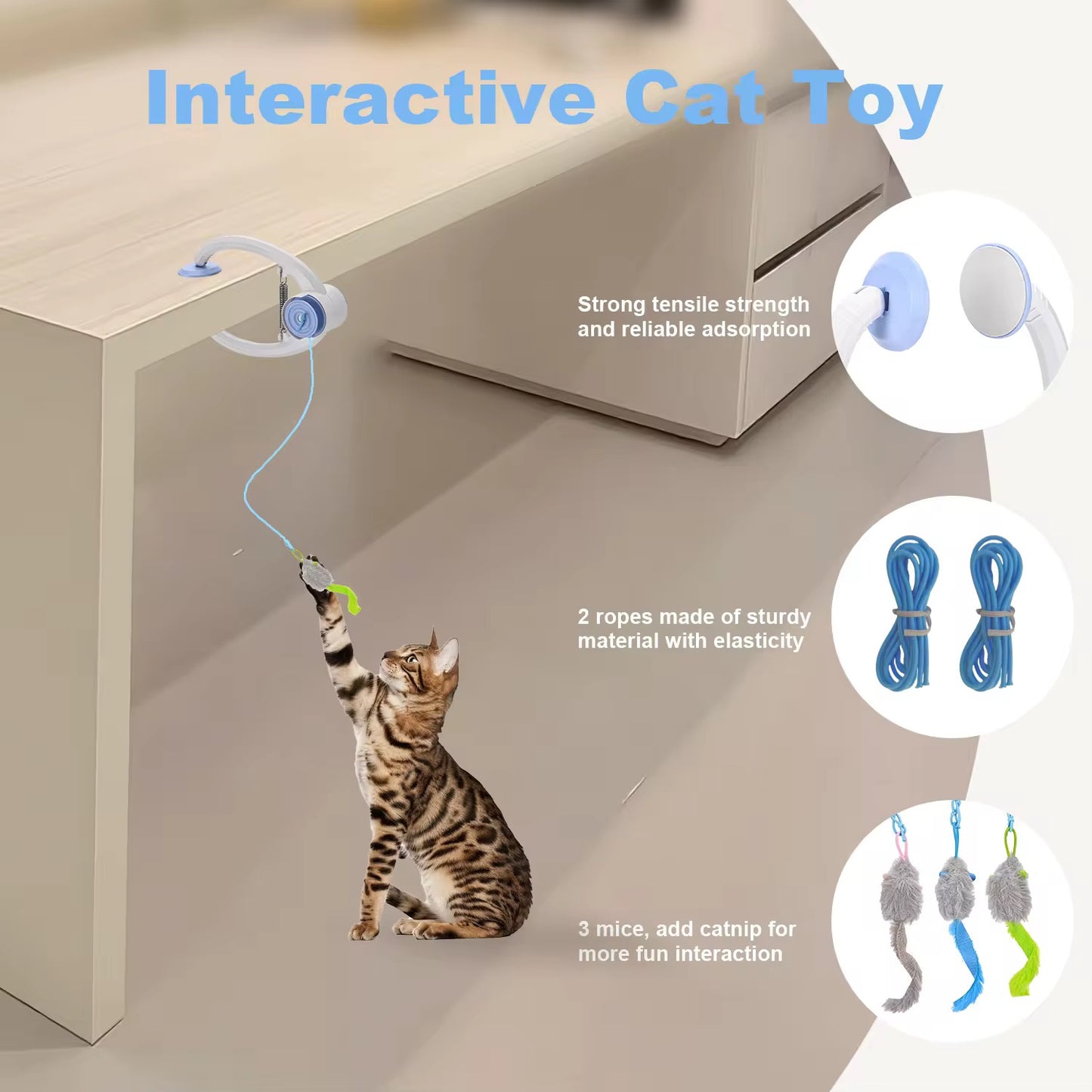 FlyFeather™ Automatic Cat Teaser Toy