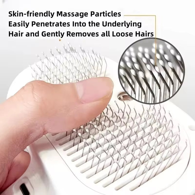 FurMist™ – 2-in-1 Pet Steam Grooming Brush