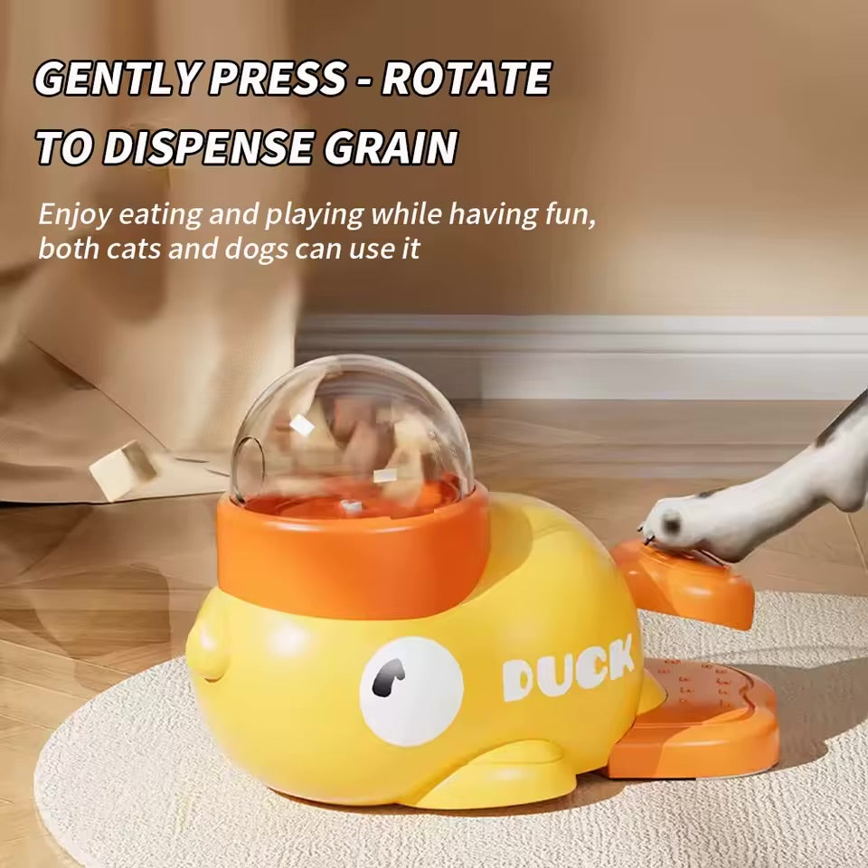 QuackTreat™ Automatic Duck Treat Dispenser Toy