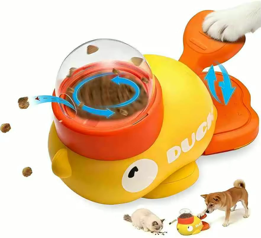 QuackTreat™ Automatic Duck Treat Dispenser Toy