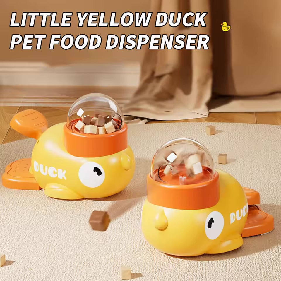 QuackTreat™ Automatic Duck Treat Dispenser Toy