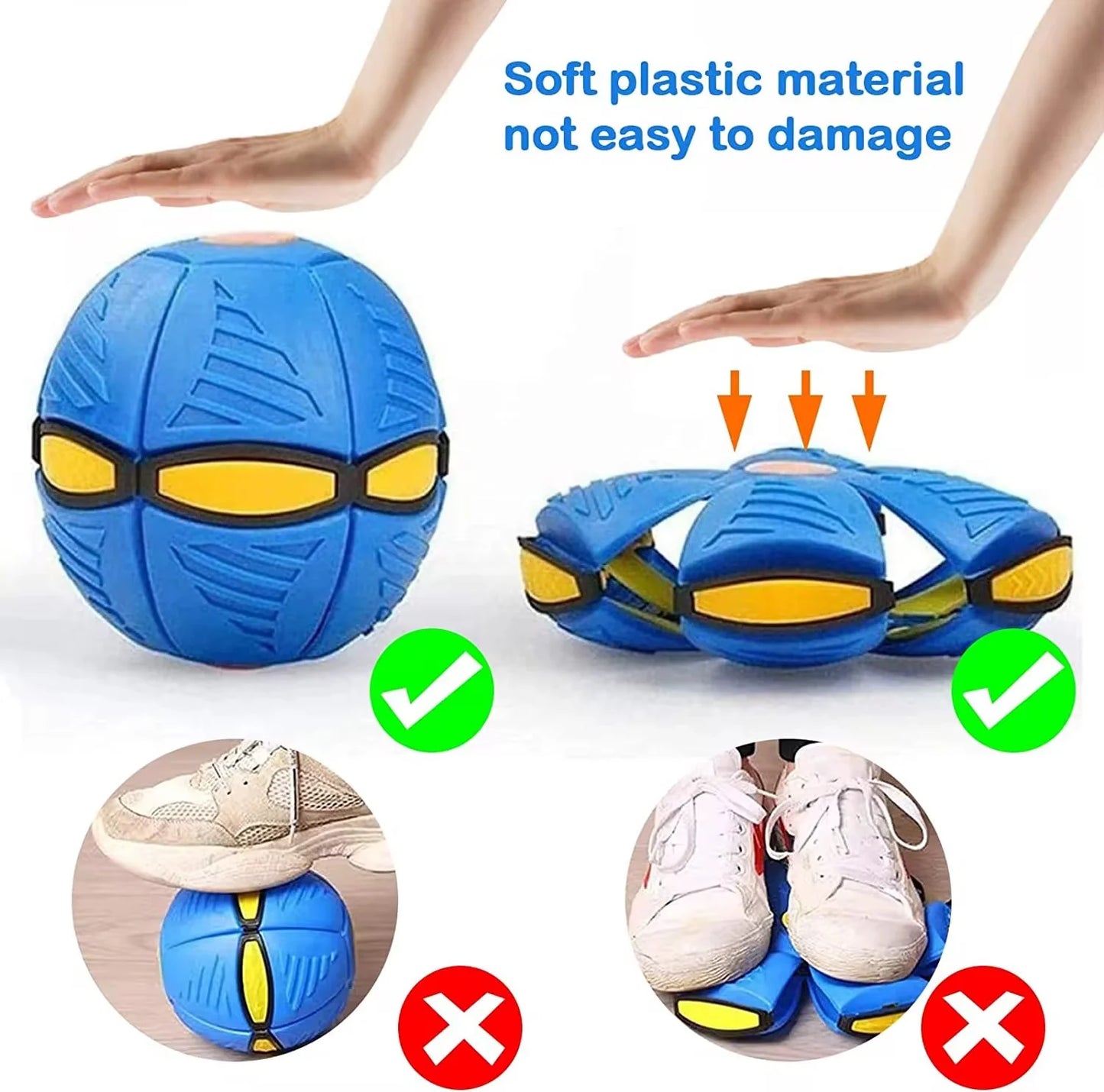 PawFly™ Magic UFO Transforming Ball – Interactive Flying & Fetch Toy for Dogs