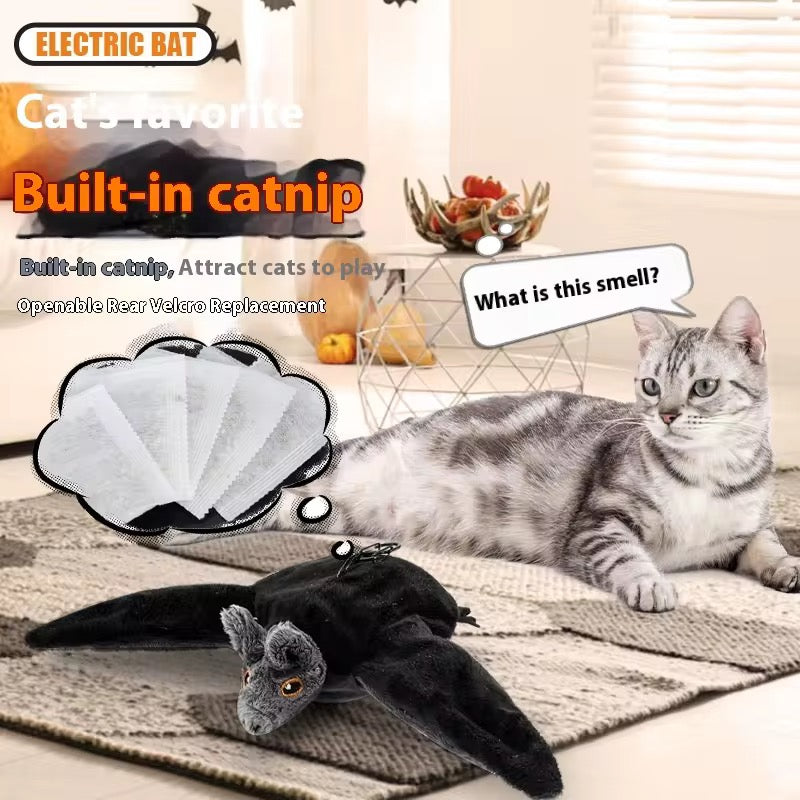 SmartFlap™ Interactive Flying Bat Toy for Cats