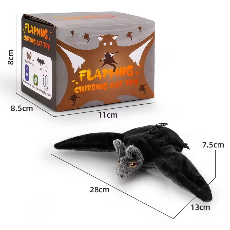 SmartFlap™ Interactive Flying Bat Toy for Cats