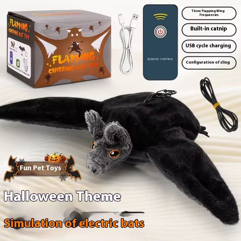 SmartFlap™ Interactive Flying Bat Toy for Cats
