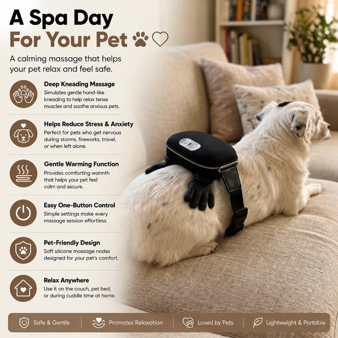 PetZen™ Calming Massage Vest for Dogs & Cats