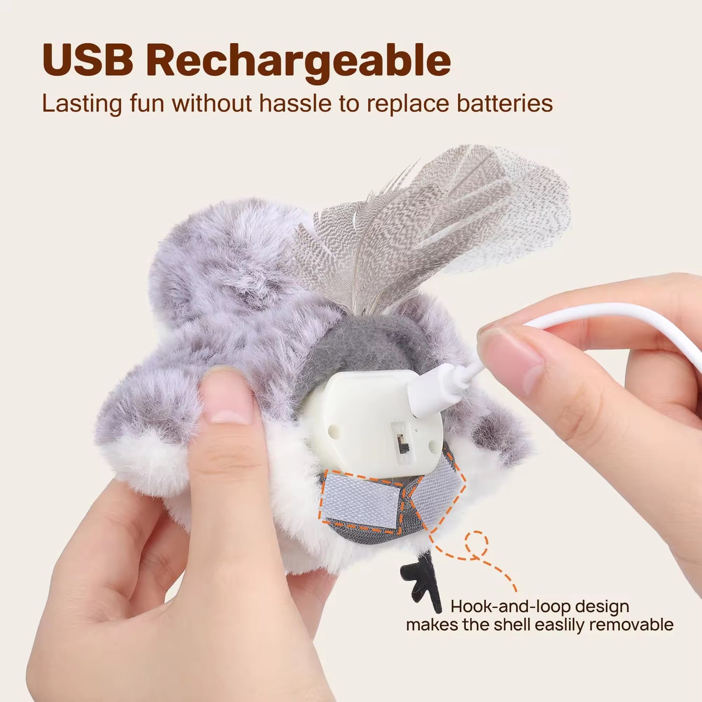 FlapFly™ Interactive Flapping Bird Toy for Cats